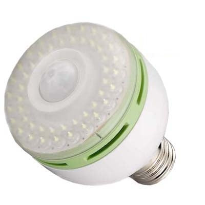 E27 6W Human Sensor White Light, S-LED-0150, S-LED-0150A