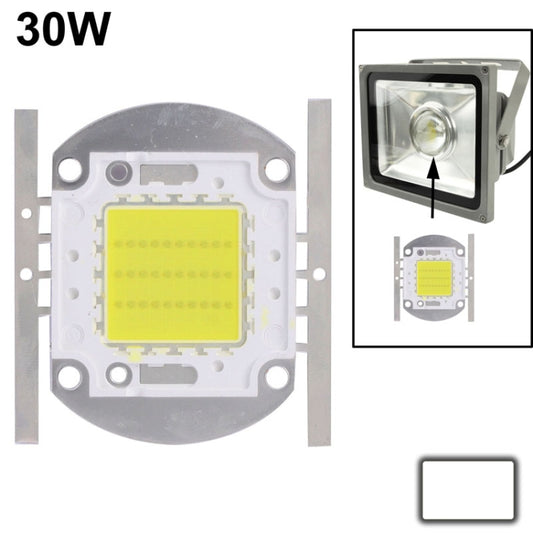 مصباح LED عالي الطاقة 30 واط، التدفق الضوئي: 2500 لومن