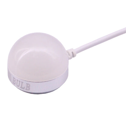 USB-2W 5V 140-150Lumens 6 LED، ضوء أبيض دافئ