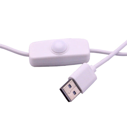 USB-2W 5V 140-150Lumens 6 LED، ضوء أبيض دافئ
