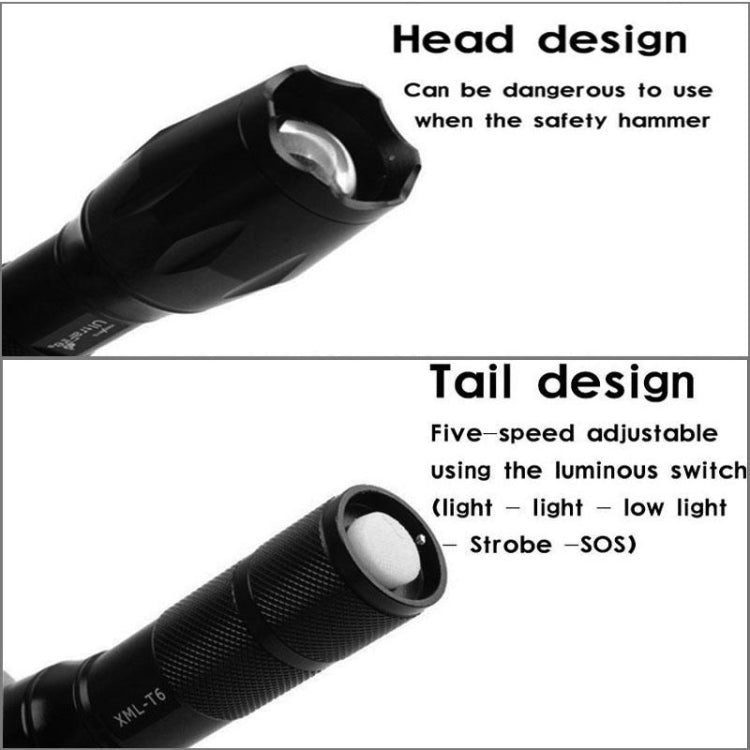 1800 LM 5-Modes(Black)