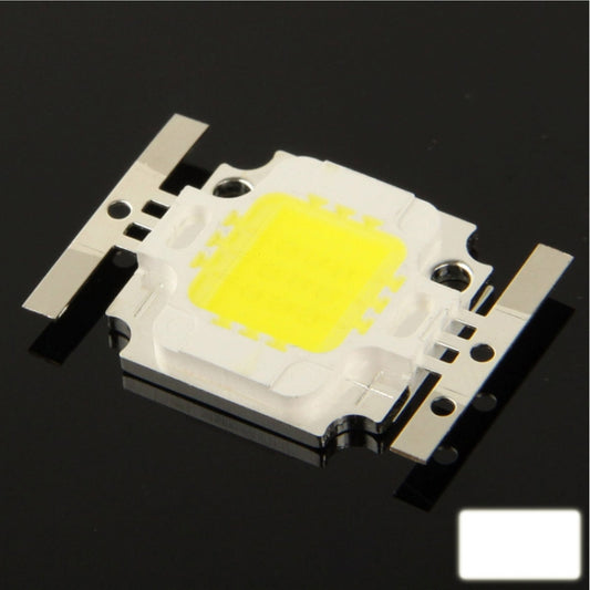 مصباح LED أبيض عالي الطاقة 10 وات، التدفق الضوئي: 800 لومن - 900 لومن، S-LED-1112W، S-LED-1112WW
