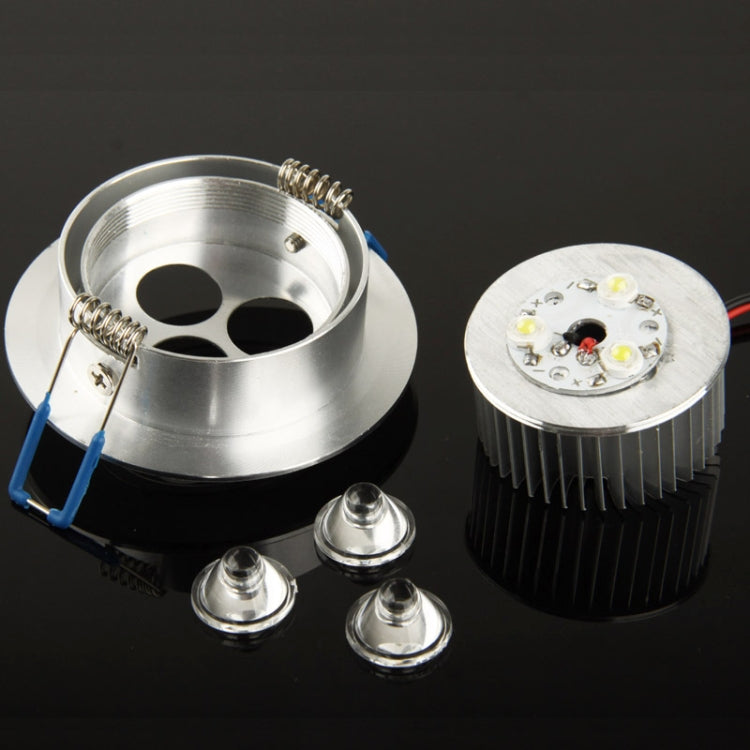 3 مصابيح LED، ضوء أبيض، تيار متردد 85-265 فولت، S-LED-1517W، S-LED-1517WW