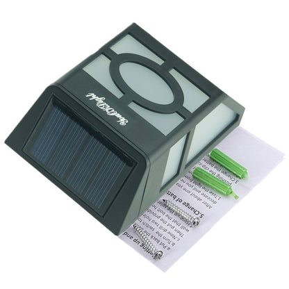 مصباح سياج LED يعمل بالطاقة الشمسية مثبت على الحائط، S-LED-3090W، S-LED-3090WW