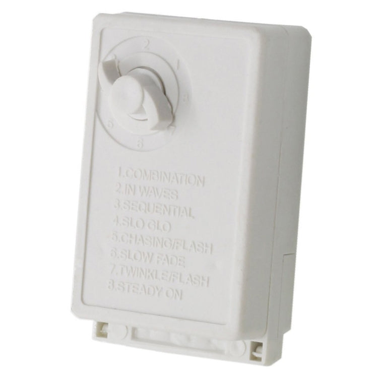 8-Mode Colorful 10 Stars Style Light Christmas Decorative Icicles Strip Light, EU Plug, Stars