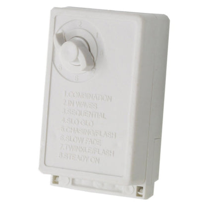 8-Mode Colorful 10 Stars Style Light Christmas Decorative Icicles Strip Light, EU Plug, Stars