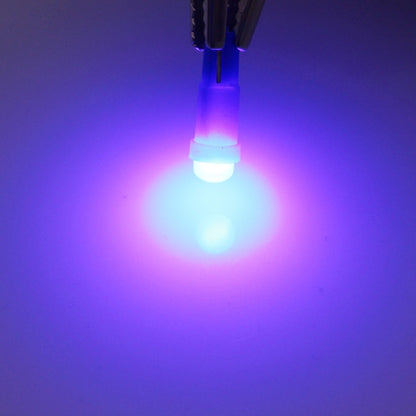 5 قطع T5 0.5 واط 20 لومن 1 ليد COB LED لمبة إضاءة لوحة القيادة للمركبات، تيار مستمر 12 فولت