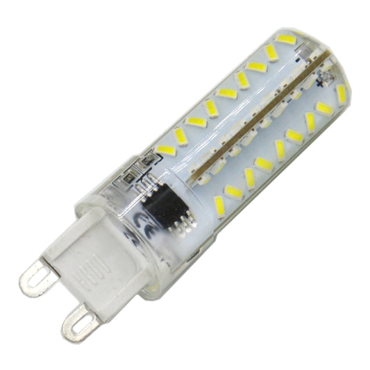 G9 5W 450LM 72 LED SMD 3014 Dimmable Silicone Corn Light Bulb, AC 220V (Warm White Light), AC 220V