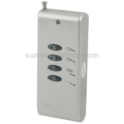 12A RF Audio Controller for RGB LED Strip Remote Controller(Silver), 12A