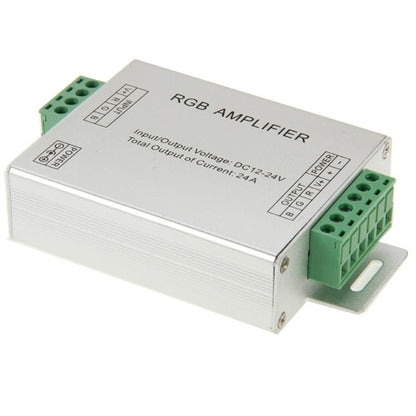 مضخم RGB 24A لإضاءة LED، مدخل تيار مستمر 12 فولت - 24 فولت