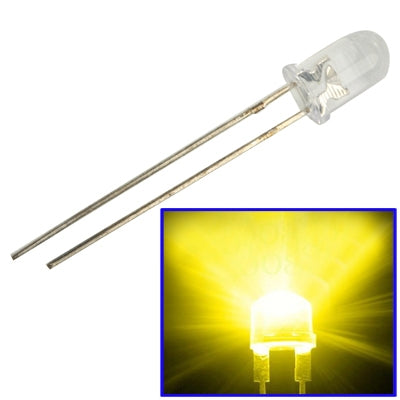 1000 قطعة من مصابيح LED شفافة للماء مقاس 3 مم