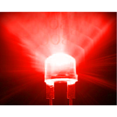 1000 قطعة من مصابيح LED على شكل قبعة من القش مقاس 5 مم