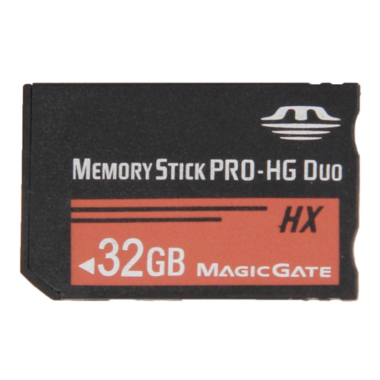 بطاقة ذاكرة Memory Stick Pro Duo HX سعة 32 جيجابايت - سرعة عالية 30 ميجابايت/ثانية، للاستخدام مع جهاز PlayStation Portable (سعة حقيقية 100%)، 32 جيجابايت