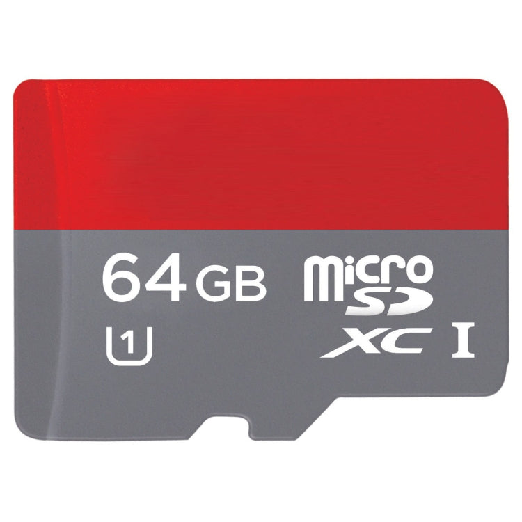 بطاقة ذاكرة TF/Micro SDHC UHS-1(U1) عالية السرعة من الفئة 10 بسعة 64 جيجابايت، سرعة الكتابة: 15 ميجابايت/ثانية، سرعة القراءة: 30 ميجابايت/ثانية (سعة حقيقية 100%)، سعة 64 جيجابايت