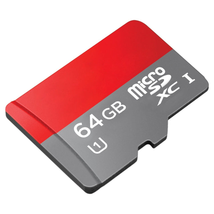 بطاقة ذاكرة TF/Micro SDHC UHS-1(U1) عالية السرعة من الفئة 10 بسعة 64 جيجابايت، سرعة الكتابة: 15 ميجابايت/ثانية، سرعة القراءة: 30 ميجابايت/ثانية (سعة حقيقية 100%)، سعة 64 جيجابايت