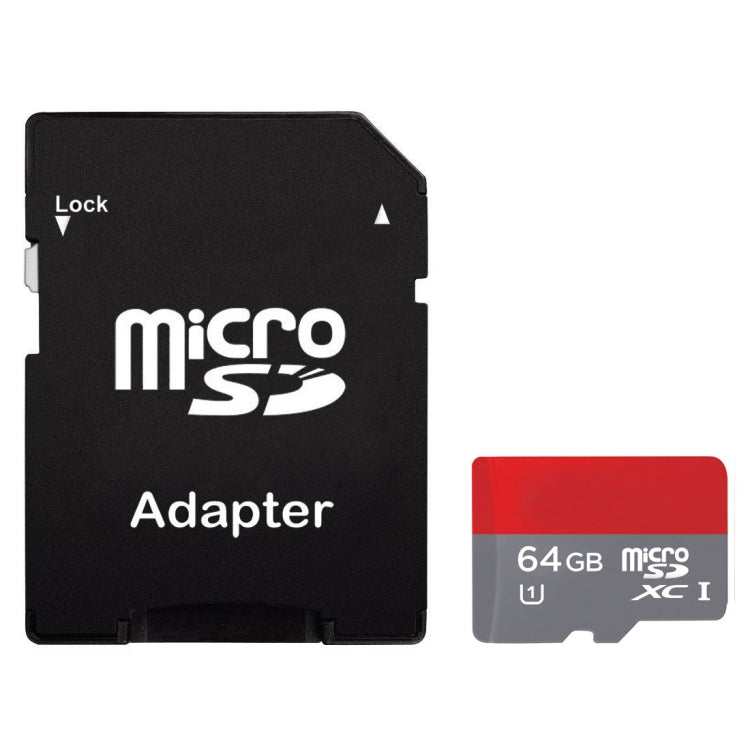 بطاقة ذاكرة TF/Micro SDHC UHS-1(U1) عالية السرعة من الفئة 10 بسعة 64 جيجابايت، سرعة الكتابة: 15 ميجابايت/ثانية، سرعة القراءة: 30 ميجابايت/ثانية (سعة حقيقية 100%)، سعة 64 جيجابايت
