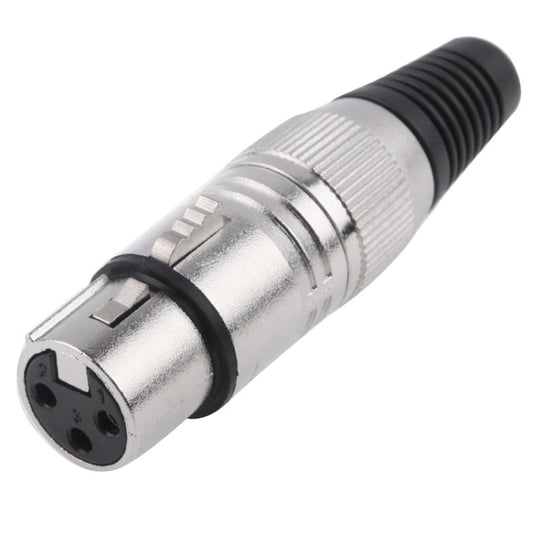 محول موصل ميكروفون بمقبس XLR أنثى ثلاثي السنون، أنثى