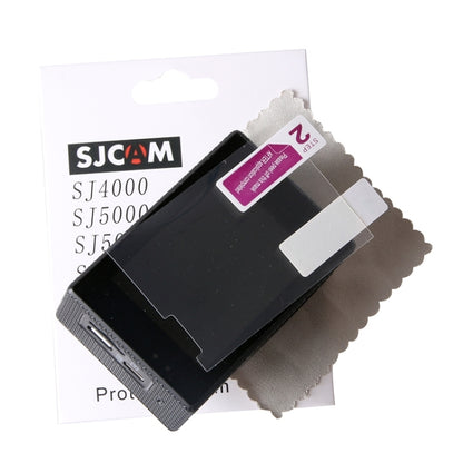 واقي شاشة LCD عالي الدقة مضاد للتوهج لكاميرات SJCAM SJ4000 وSJ4000 Wifi وSJ5000 وSJ5000 Wifi وSJ5000+ Wifi وSJ6000 وSJ7000 الرياضية، SJ7000
