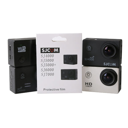 واقي شاشة LCD عالي الدقة مضاد للتوهج لكاميرات SJCAM SJ4000 وSJ4000 Wifi وSJ5000 وSJ5000 Wifi وSJ5000+ Wifi وSJ6000 وSJ7000 الرياضية، SJ7000