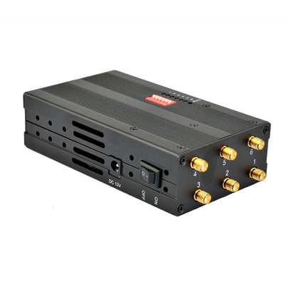 GSM / CDMA / DCS / PCS / 3G / Wifi / GPS / LOJACK قاطع إشارة الهاتف المحمول / جهاز تشويش / عازل، التغطية: 20 مترًا (JAX-121A-6C)، GSM / CDMA / DCS / PCS / 3G / Wifi / GPS / LOJACK