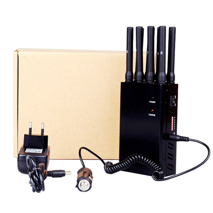 عازل إشارة الهاتف المحمول JAX-121A-8 GSM / DCS / WiFi / 3G / 4G / GPS / LOJACK، التغطية: 20 مترًا، GSM / DCS / WiFi / 3G / 4G / GPS / LOJACK