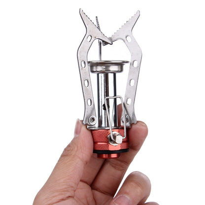 WH-S001 Outdoor Portable Ultra Mini Stainless Steel Gas Stove Camping Gas Stove