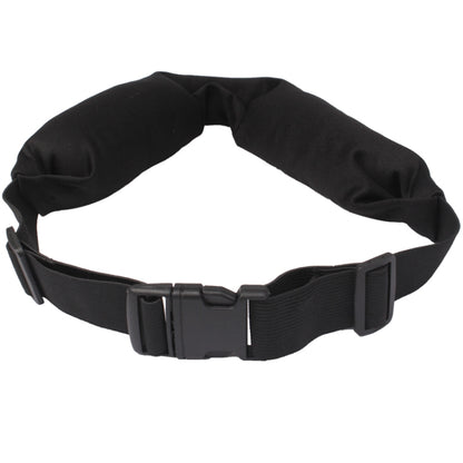 Sports Waterproof Elastic Waist Bag Two Pockets Fanny Pack Zip Pouch, Green