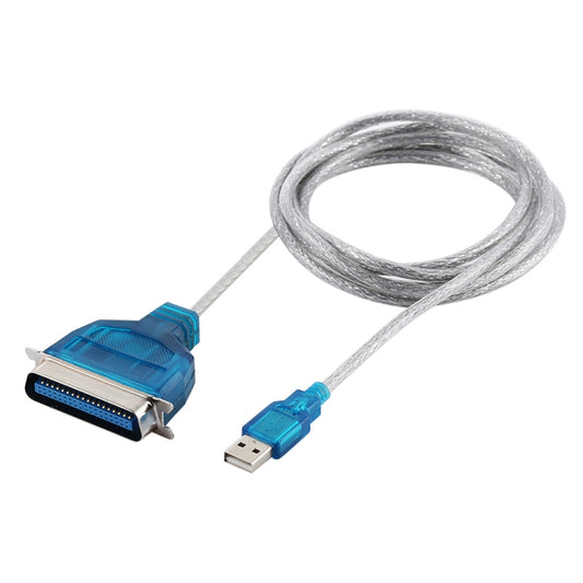 USB 2.0 to IEEE1284 Print Cable, Length: 1.5m, USB 2.0 to IEEE1284 (Blue)