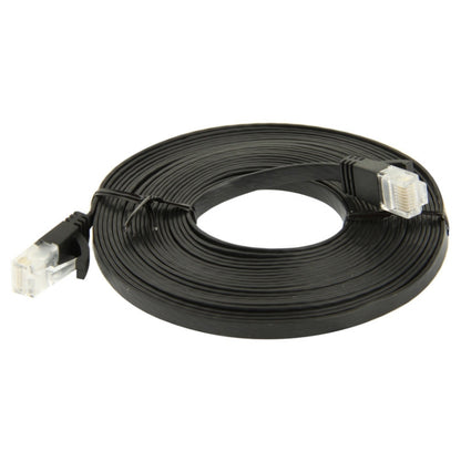 5m CAT6 Ultra-thin Flat Ethernet Network LAN Cable, 5m Black