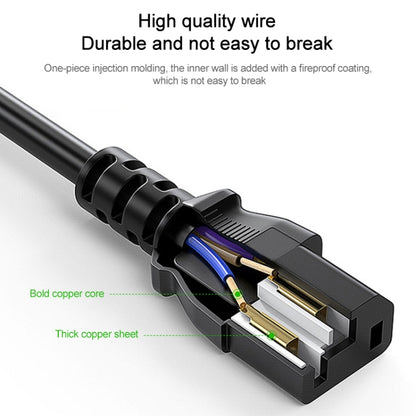 EU Power Cord, Cable Length: 1.5m, 1.5m