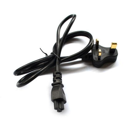 1.2m 3 Prong Style Small UK Notebook Power Cord, Small UK Plug, Length: 1.2m