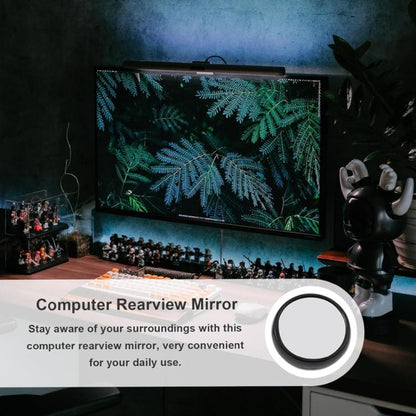 Computer Rearview Convex Glasses Rear View Mirror (Random Color Delivery), Random Color Delivery