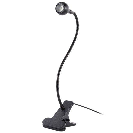 3W 360 Degree Rotation USB Metal Flexible Neck LED Light with Switch & Clip (Warm White Light Silver), S-UL-3119, S-UL-3119A, S-UL-3119B, S-UL-3119S