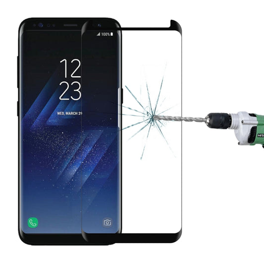 For Galaxy S8+ / G955 0.26mm 9H Surface Hardness 3D Explosion-proof Non-full Screen Curved Case Friendly Tempered Glass Film, For S8+ / G955, For Galaxy S8+ / G955, For Galaxy S8+ / G955 Black Frame, Galaxy S8+