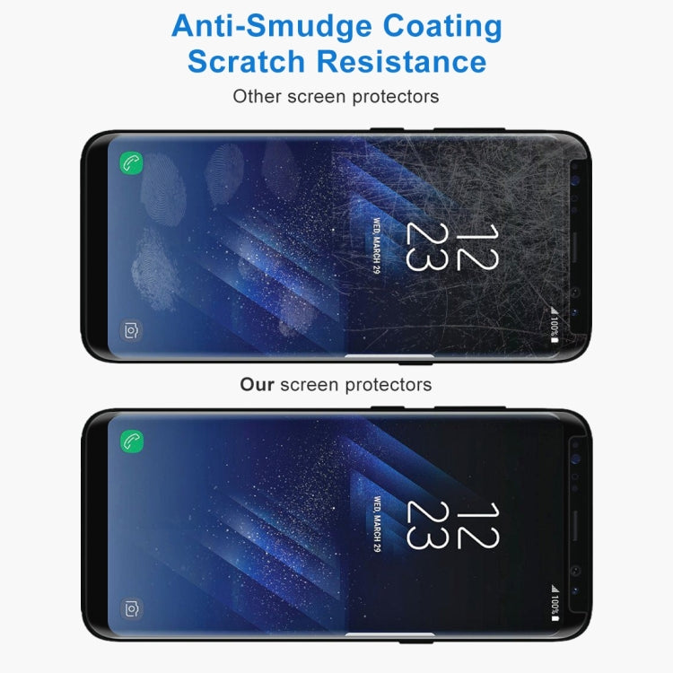 For Galaxy S8+ / G955 0.26mm 9H Surface Hardness 3D Explosion-proof Non-full Screen Curved Case Friendly Tempered Glass Film, For S8+ / G955, For Galaxy S8+ / G955, For Galaxy S8+ / G955 Black Frame, Galaxy S8+