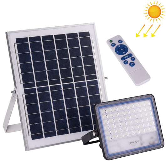 كشاف LED يعمل بالطاقة الشمسية SMD 2835 108 LED بقوة 100 واط مع جهاز تحكم عن بعد