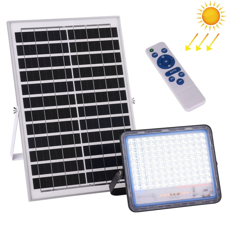 كشاف LED يعمل بالطاقة الشمسية SMD 2835 216 LED بقوة 300 واط مع جهاز تحكم عن بعد