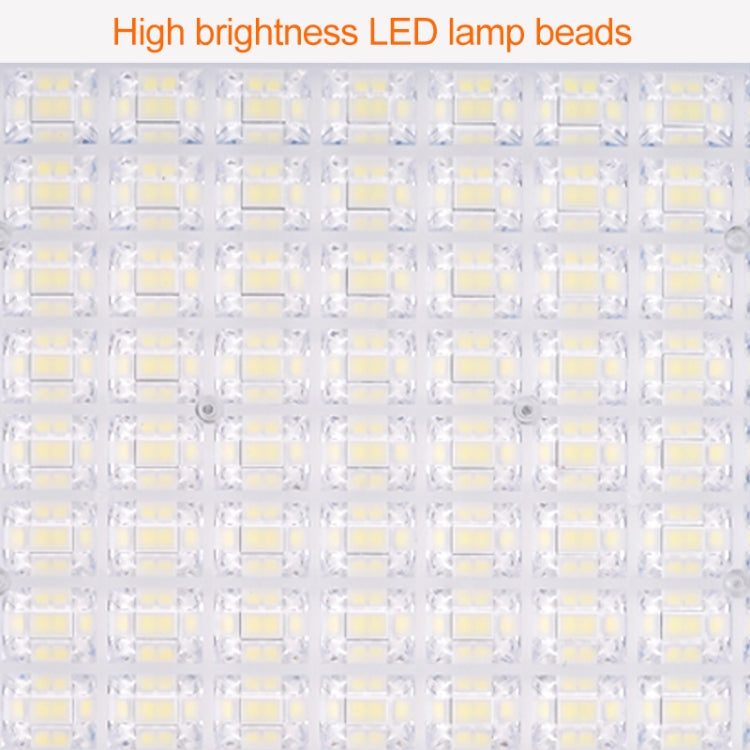 كشاف LED يعمل بالطاقة الشمسية SMD 2835 216 LED بقوة 300 واط مع جهاز تحكم عن بعد