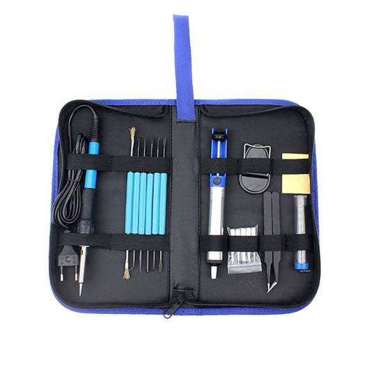 JIAFA JF-8125 18 in 1 Soldering Iron Tool Set with Bag, EU Plug, JF-8125
