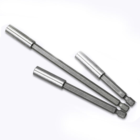 5 PCS 1/4 Electric Batch Head High Magnetism Connecting Rod Pistol Drill Extension Rod Sleeve Fast Turning Joint, Length: 60mm, 60mm Joint