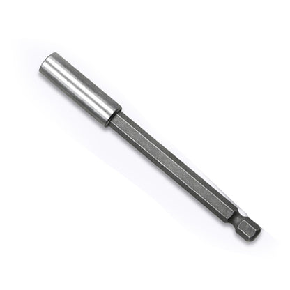 5 PCS 1/4 Electric Batch Head High Magnetism Connecting Rod Pistol Drill Extension Rod Sleeve Fast Turning Joint, Length: 100mm, 100mm Joint