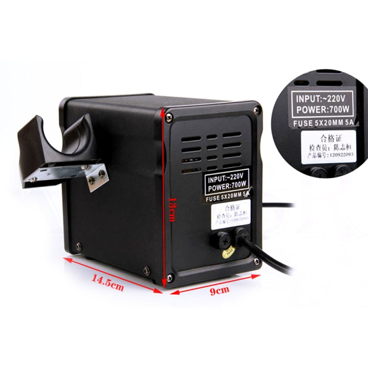 محطة لحام Kaisi 878D 2 في 1 مزودة بشاشة LCD رقمية، 700 واط، لمحطة لحام إعادة عمل BGA، معدات لحام بمسدس هواء ساخن، قابس أمريكي، Kaisi 878D قابس أمريكي، Kaisi 878D قابس أوروبي