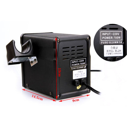 محطة لحام Kaisi 878D 2 في 1 مزودة بشاشة LCD رقمية، 700 واط، لمحطة لحام إعادة عمل BGA، معدات لحام بمسدس هواء ساخن، قابس أمريكي، Kaisi 878D قابس أمريكي، Kaisi 878D قابس أوروبي