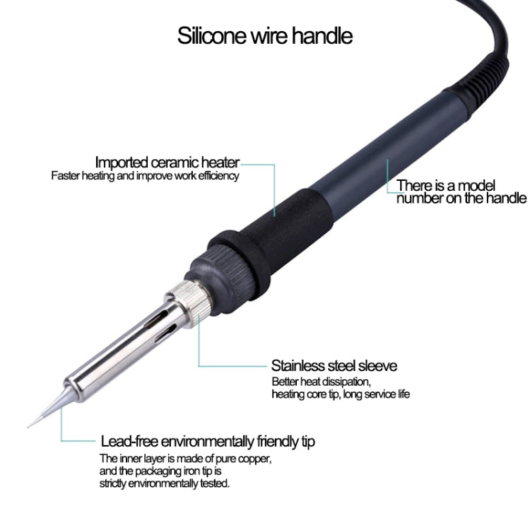 2 in 1 QUICK 706W+ 220V 50W Digital Display Hot Air Gun Anti-static Constant Temperature Lead-free Soldering Iron Desoldering Station, AU Plug, QUICK 706W+