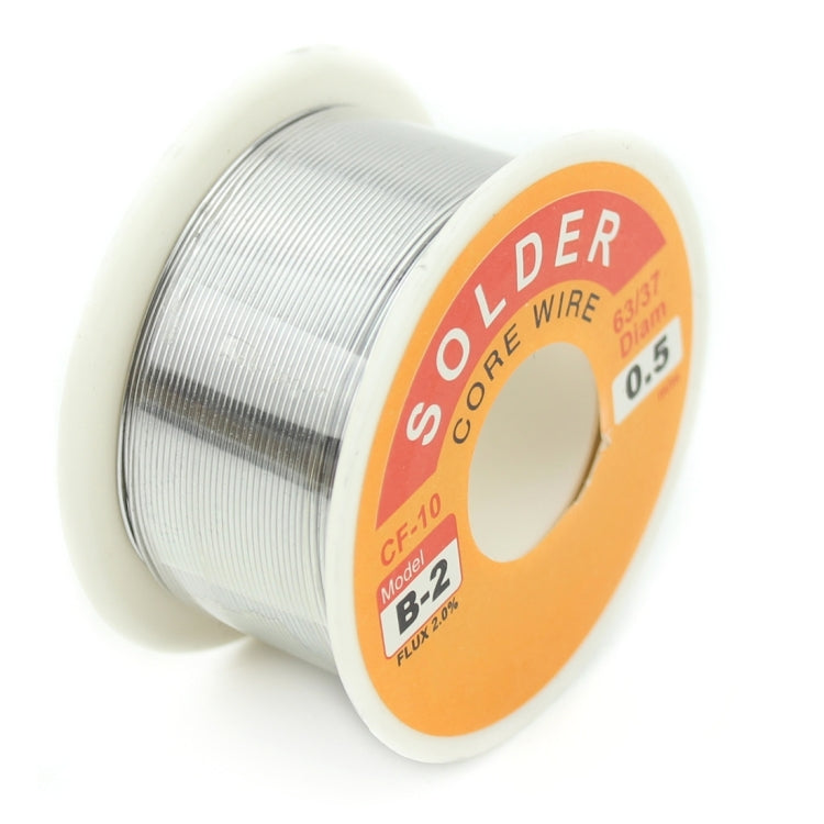 JIAFA CF-1005 0.5mm Solder Wire Flux Tin Lead Melt Soldering Wire, 0.5mm