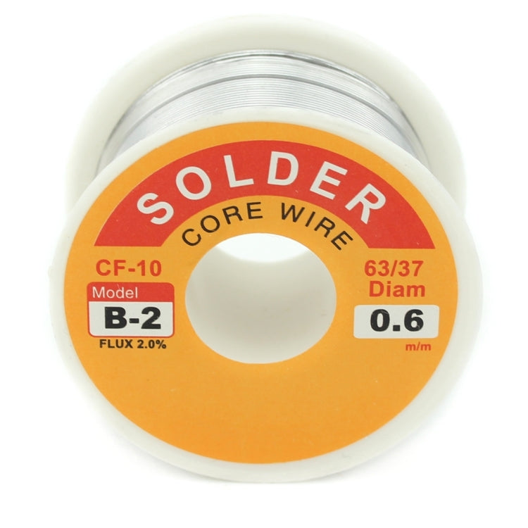 JIAFA CF-1006 0.6mm Solder Wire Flux Tin Lead Melt Soldering Wire, 0.6mm