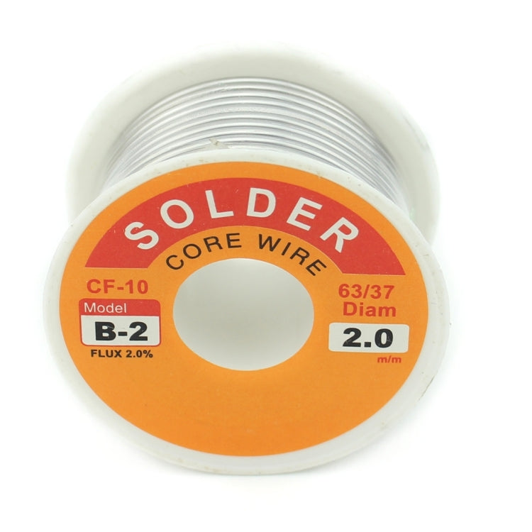 JIAFA CF-1020 2.0mm Solder Wire Flux Tin Lead Melt Soldering Wire, 2.0mm