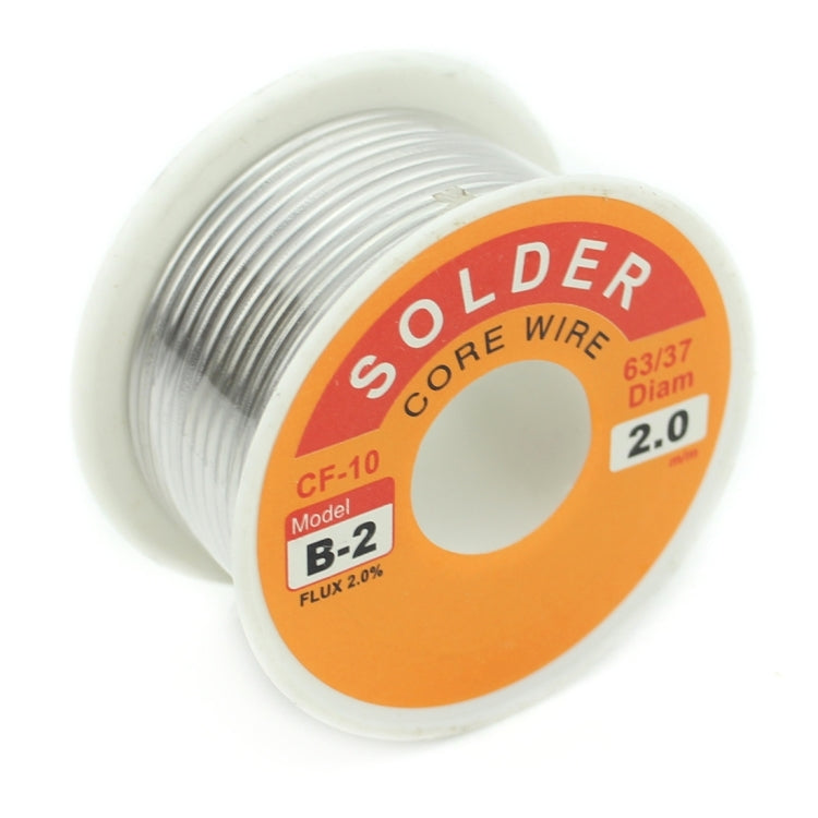 JIAFA CF-1020 2.0mm Solder Wire Flux Tin Lead Melt Soldering Wire, 2.0mm