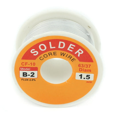 JIAFA CF-1015 1.5mm Solder Wire Flux Tin Lead Melt Soldering Wire, 1.5mm
