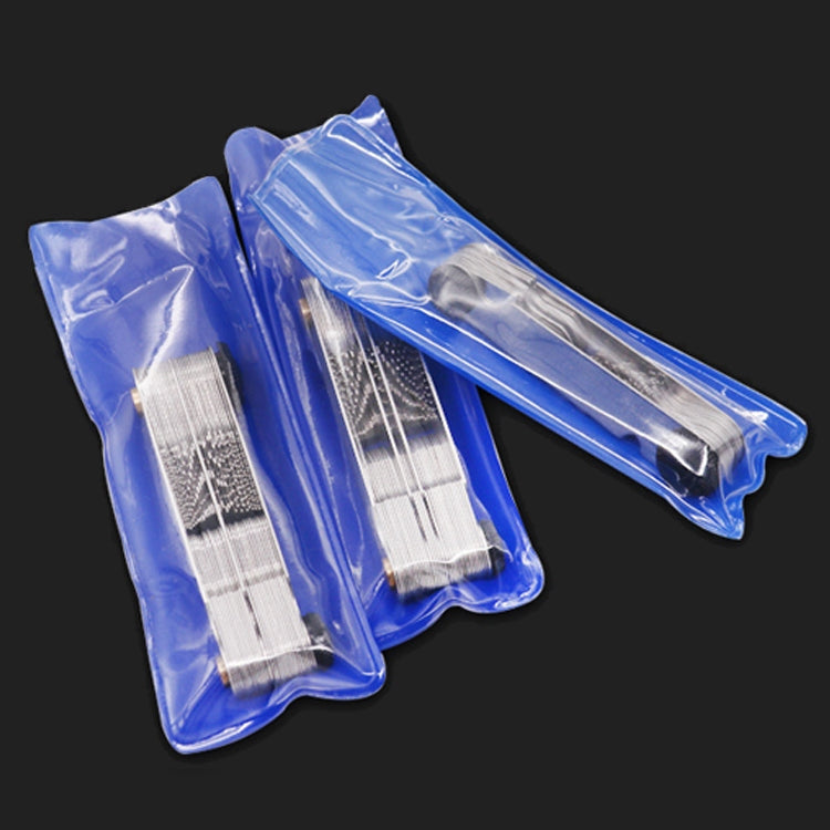 52 PCS Metric 60 Degrees +British 55 Degrees CR Stainless Steel Thread Gauge, 52 PCS Thread Gauge